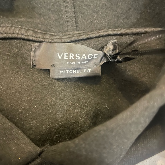 Versace Mens Graphic Print Cotton Hoodie Sz XL - Picture 10 of 11